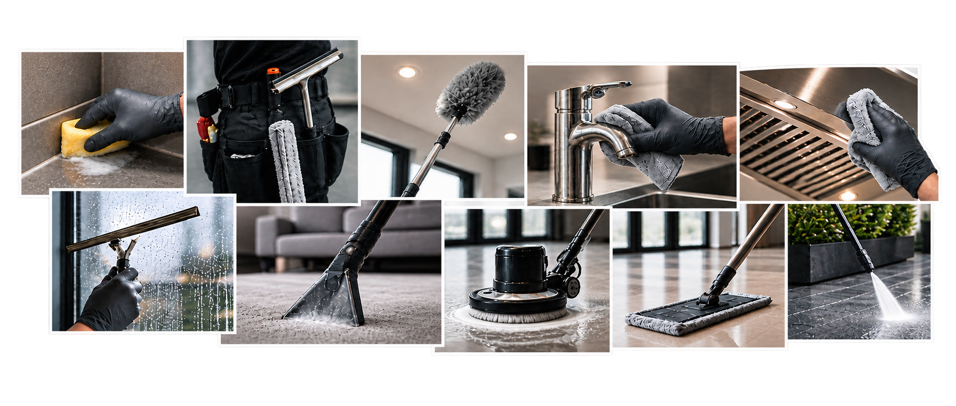 Nettoyage professionnel des surfaces, sols, sanitaires et équipements